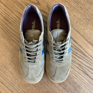 Gola Men's Brown and Blue Sneakers